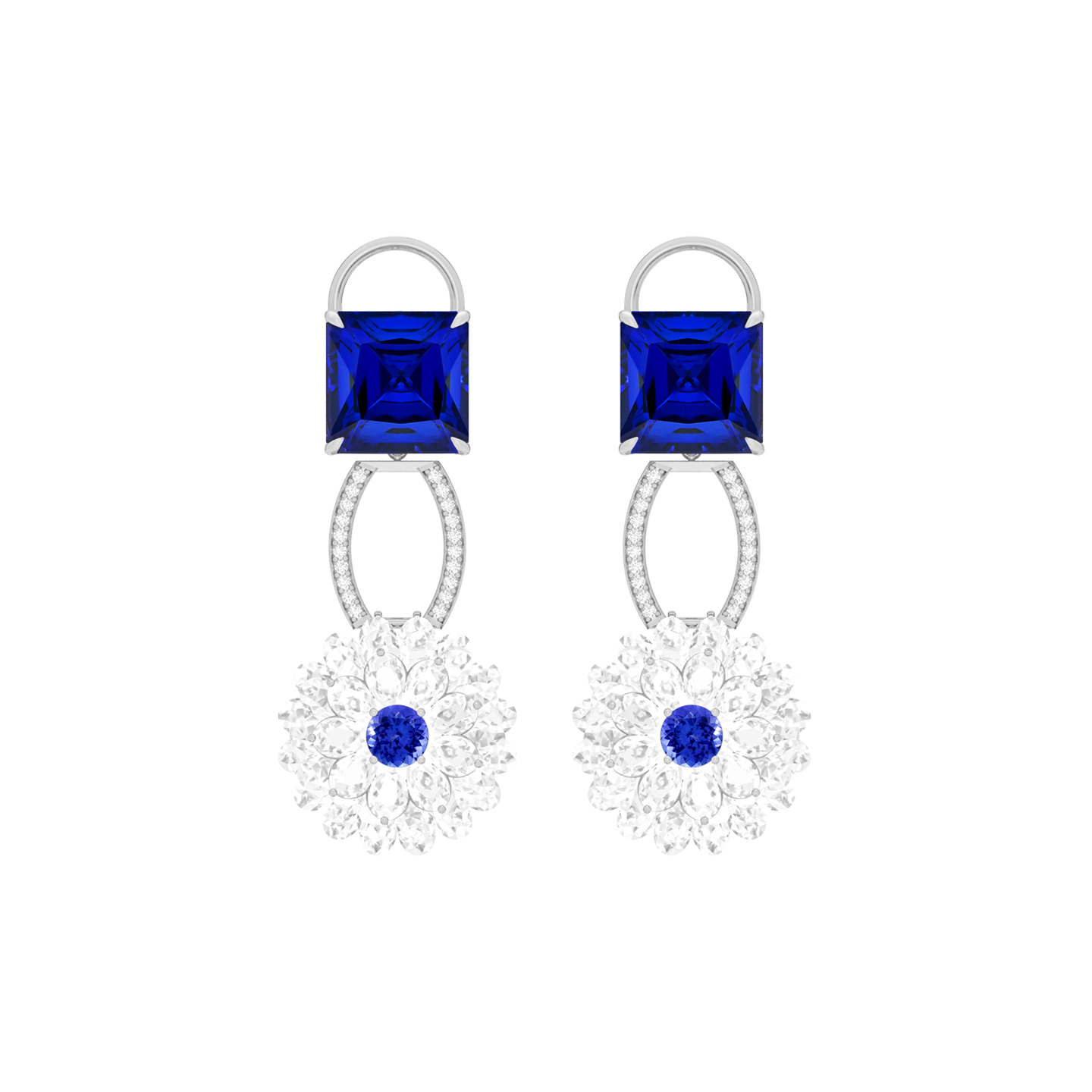 Jardin Bleu Earring